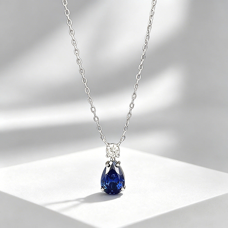 Marina Pear Drop Necklace - view 3