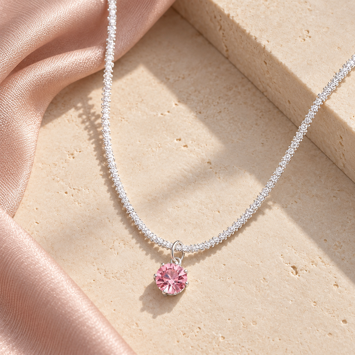Celeste Zircon Necklace