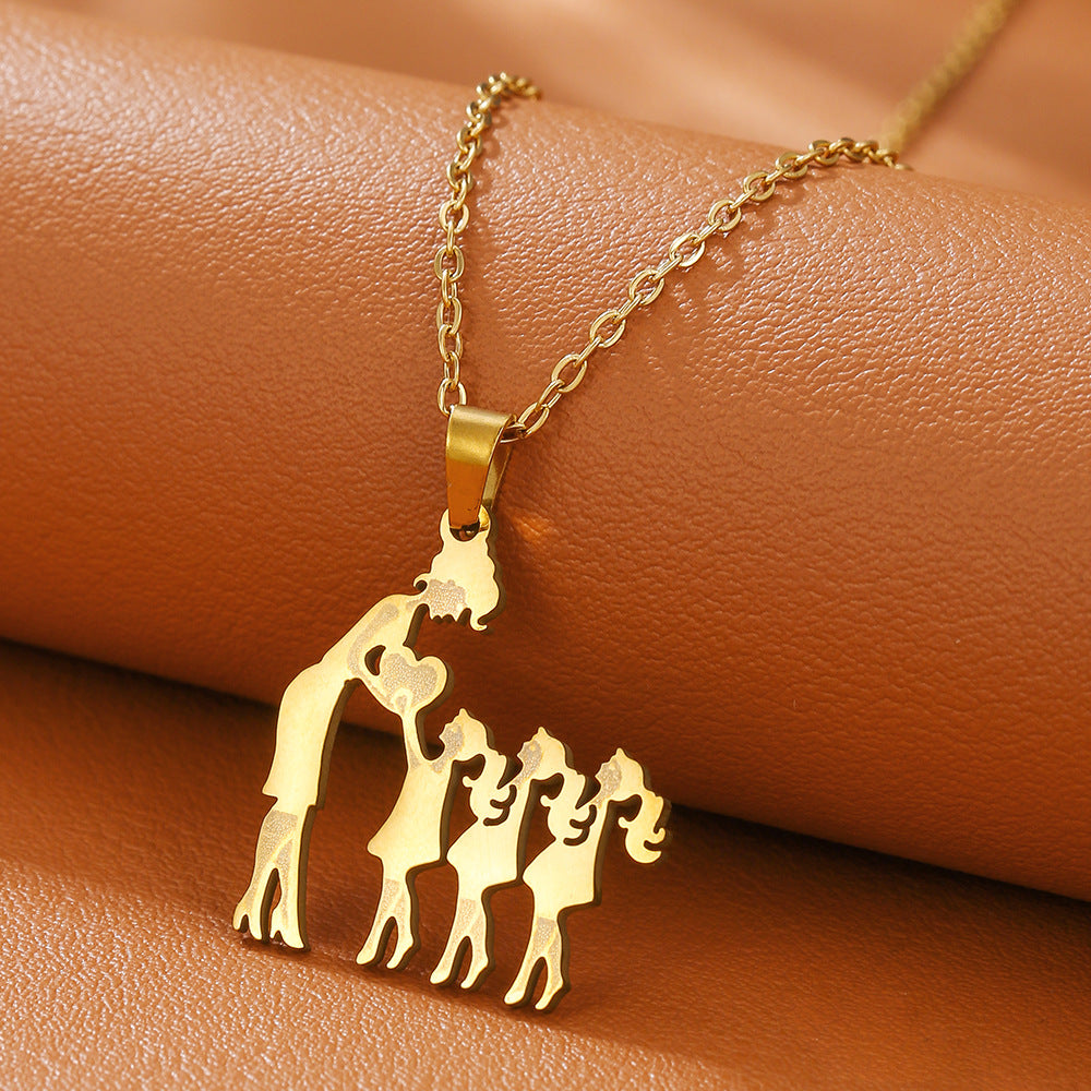 Family Hearts Necklace