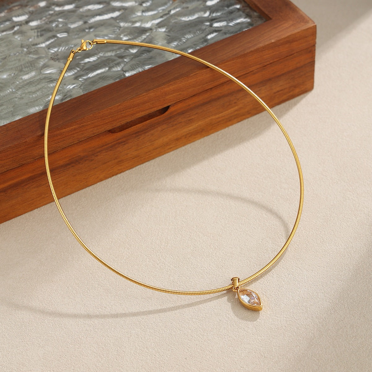 Sienna Marquise Necklace - view 3