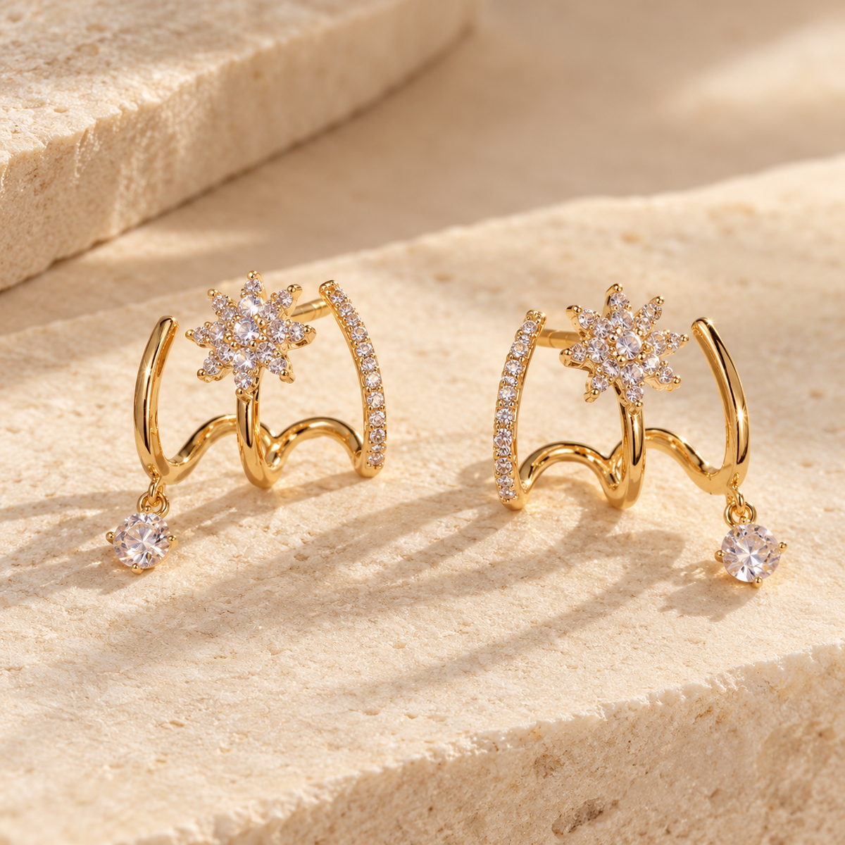 Stella Star Earrings