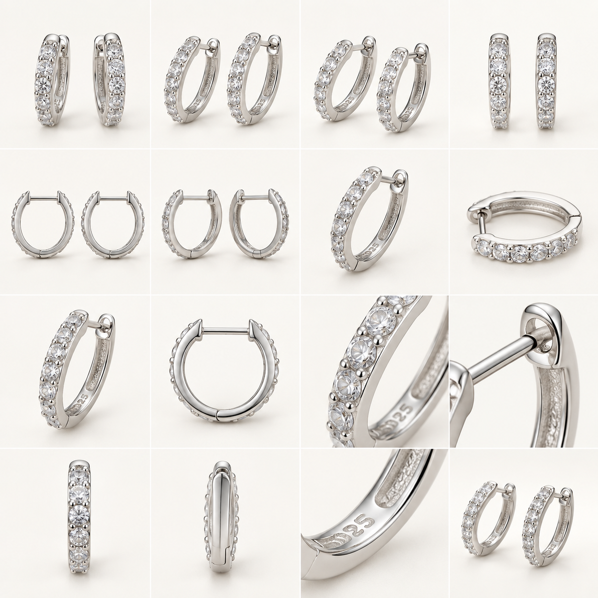 Elara U-Hoop Earrings