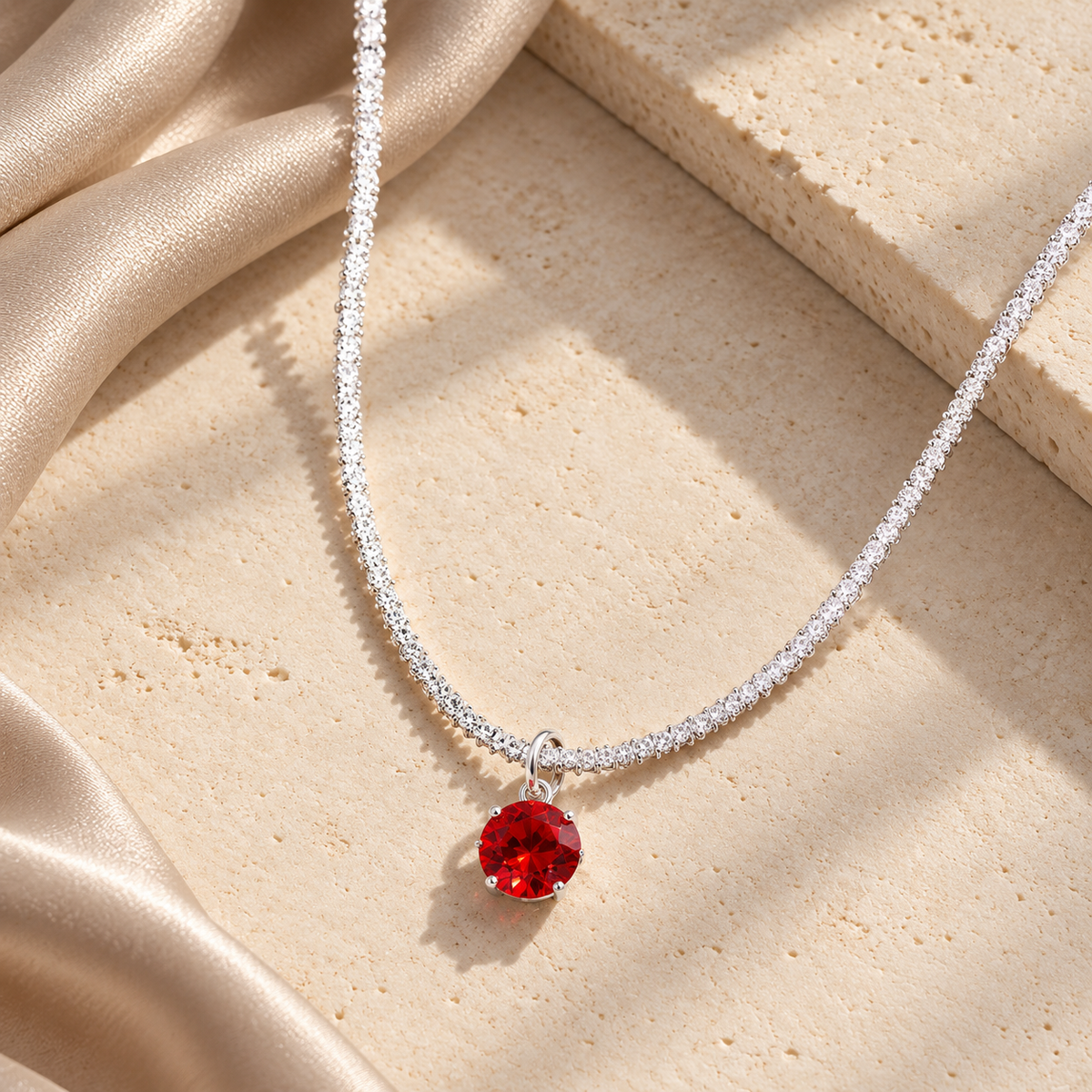 Celeste Zircon Necklace