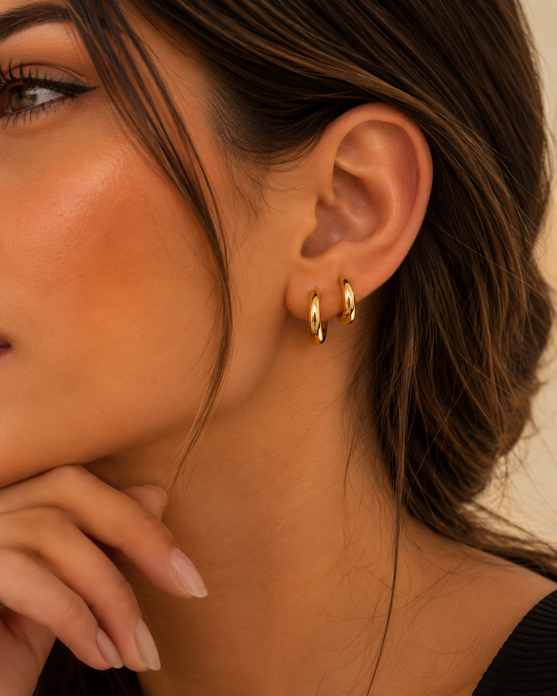 Luna Smooth Hoops