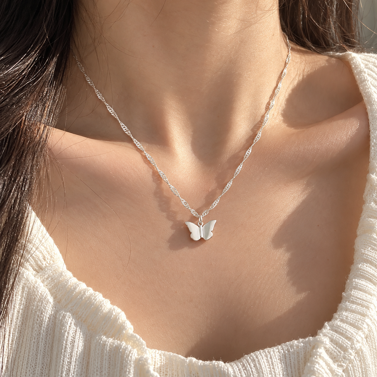 Papillon Butterfly Necklace