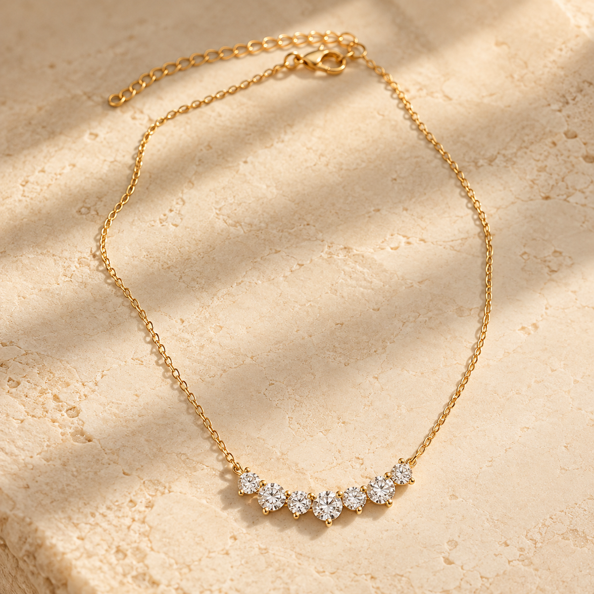 Joy Smile Necklace in gold - view 3