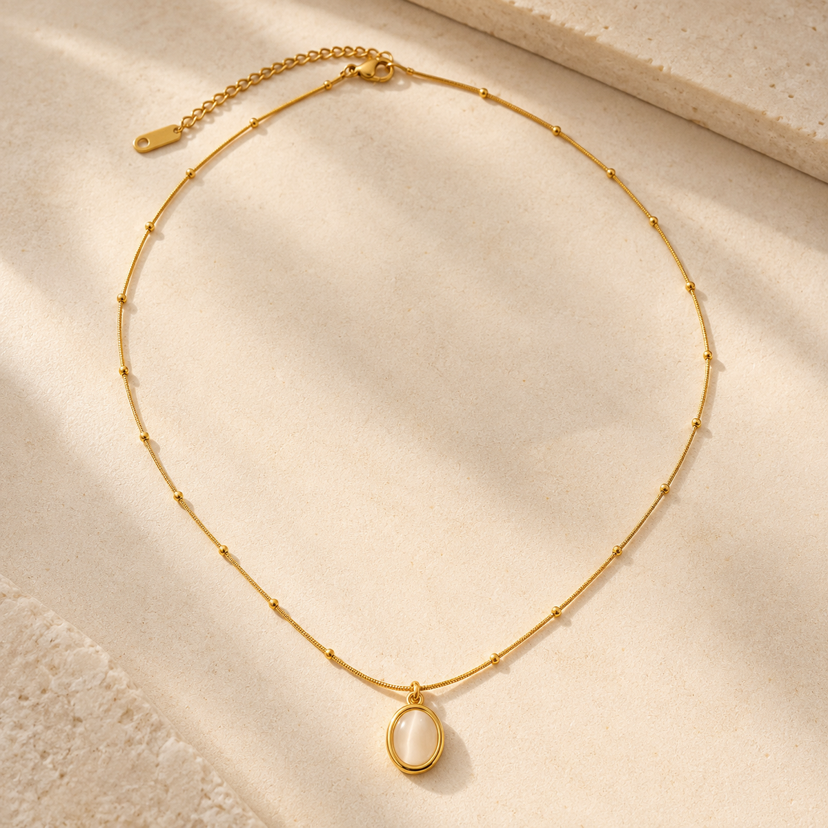 Iris Cat's Eye Necklace
