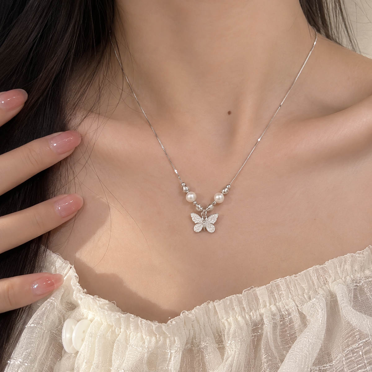 Papillon Butterfly Necklace