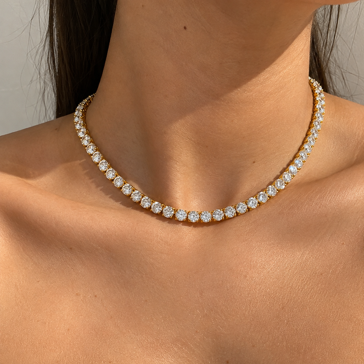 Gala Rhinestone Choker