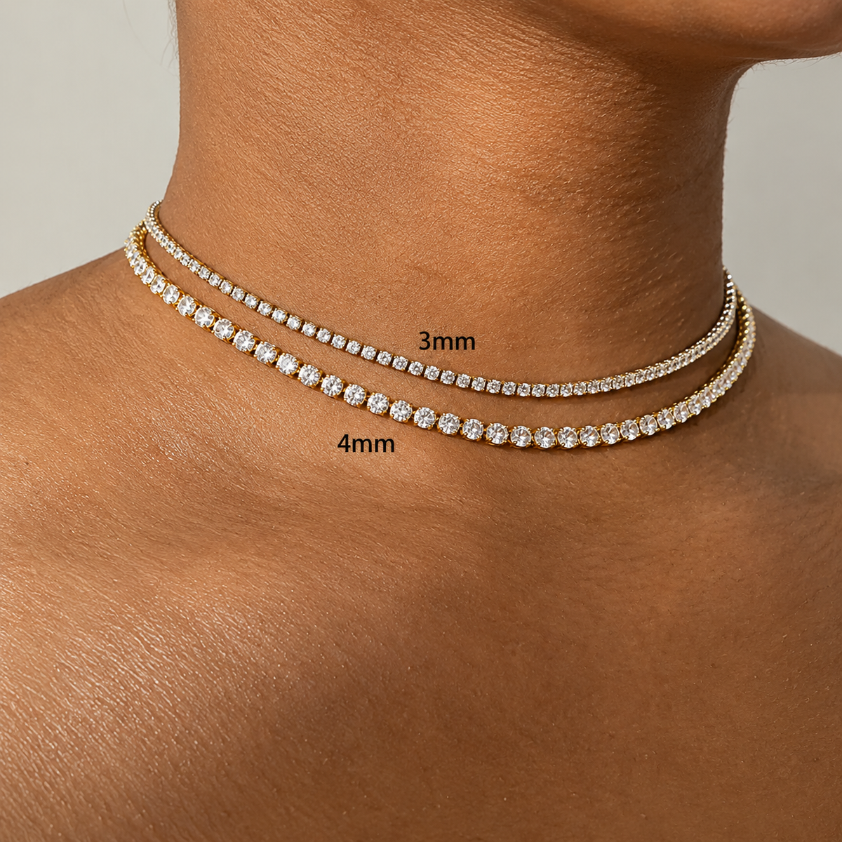 Gala Rhinestone Choker