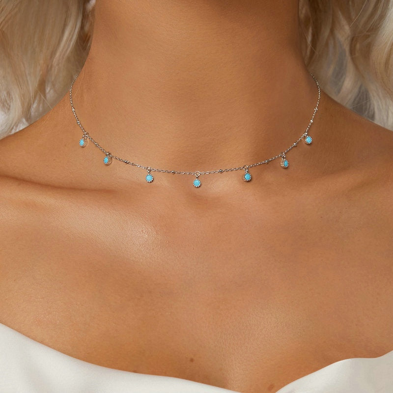 Azure Turquoise Necklace - view 3