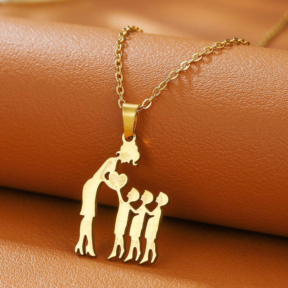 Family Hearts Necklace