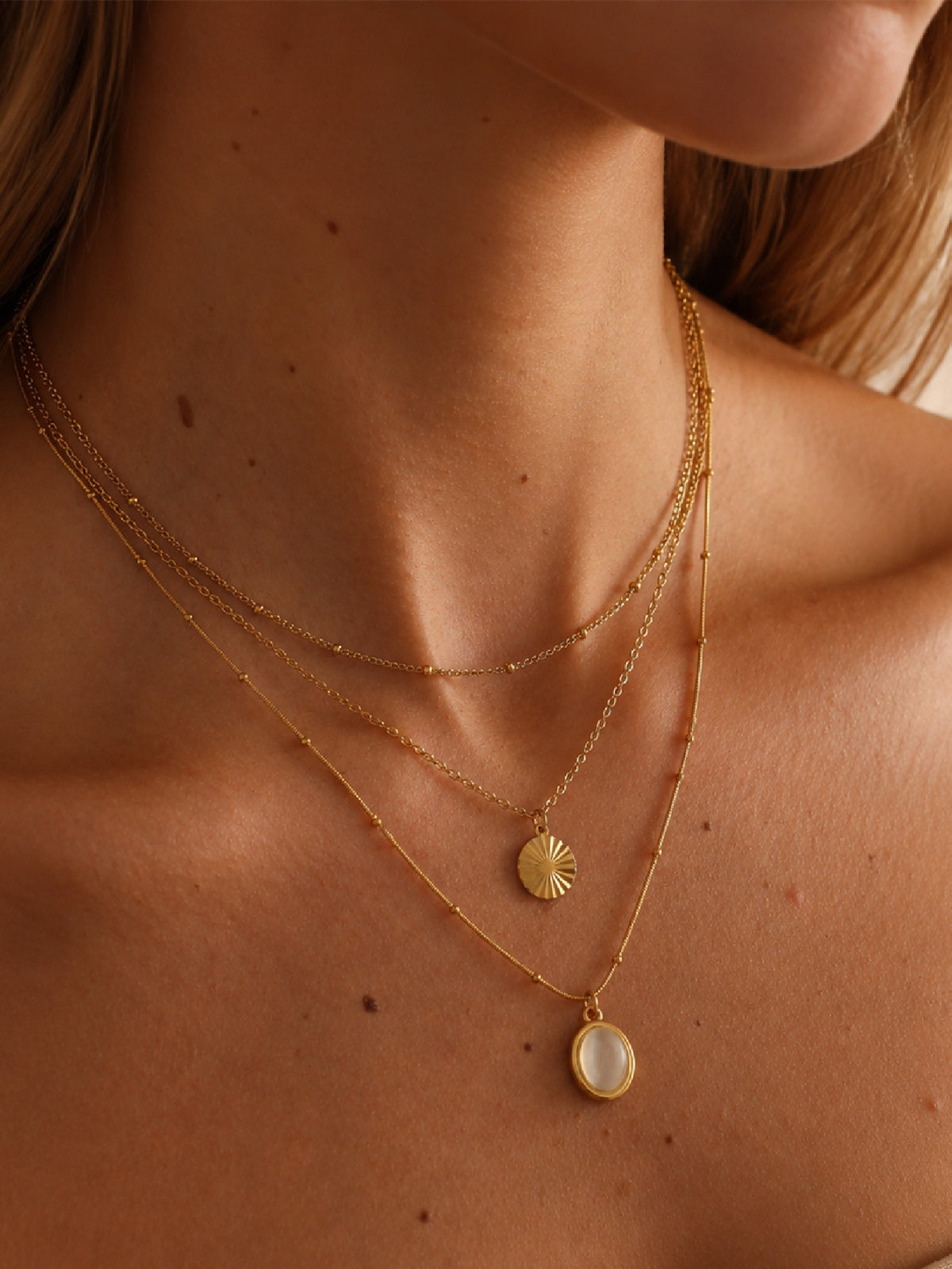 Iris Cat's Eye Necklace - view 3